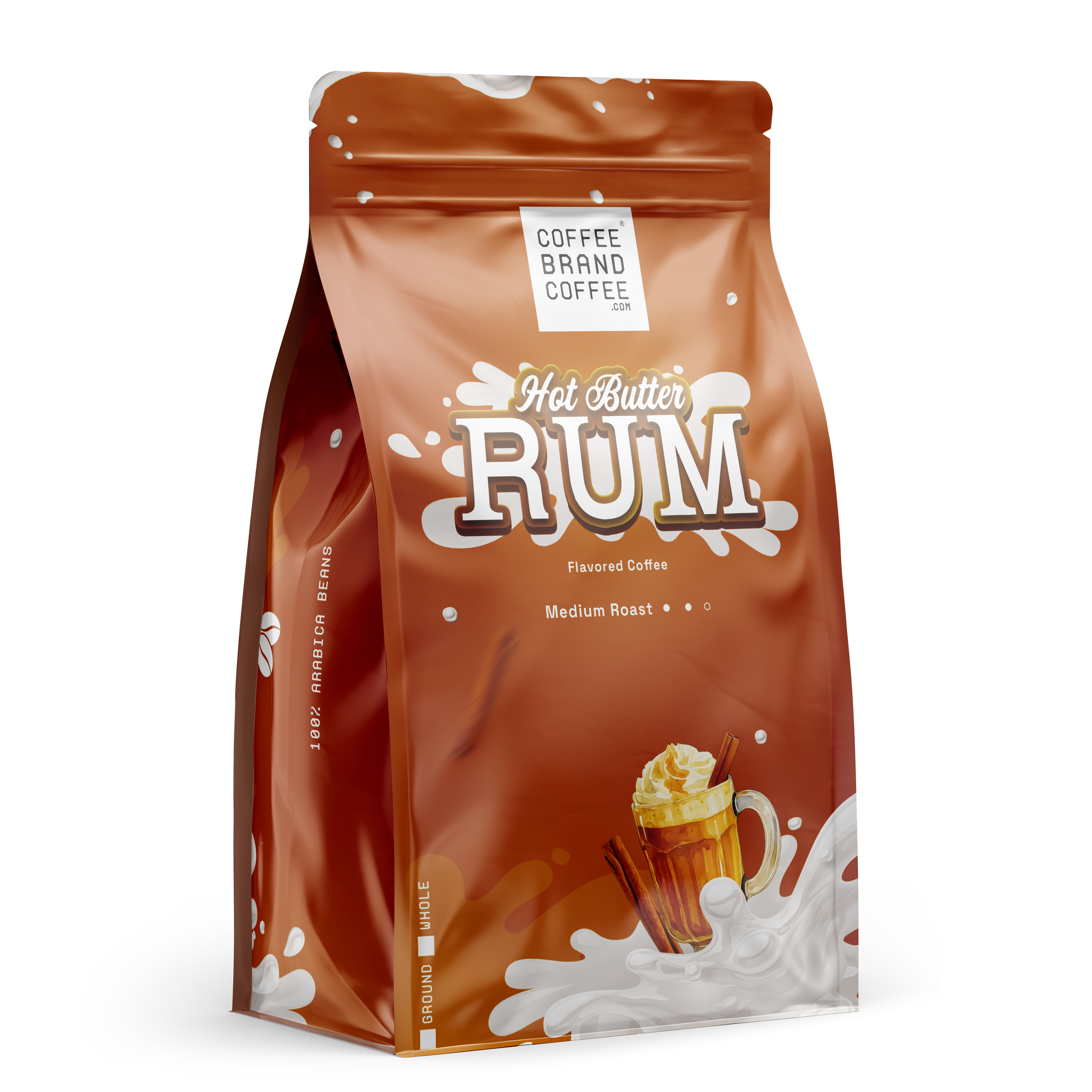 Hot Butter Rum Flavored Coffee  coffee brand coffee