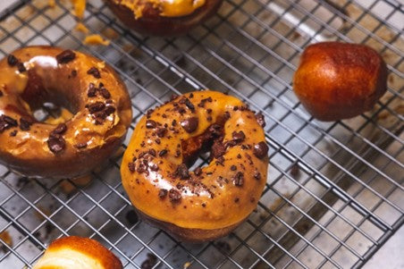 Brioche Donuts w/ Espresso Glaze Recipe