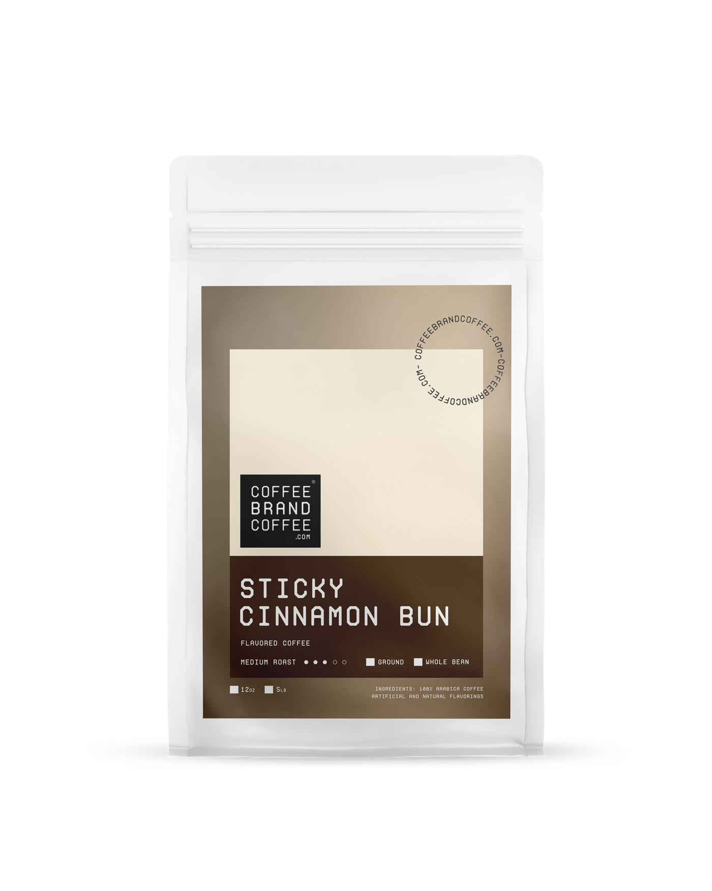 Sticky Cinnamon Bun Flavored Coffee